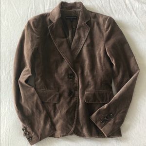 Banana Republic Velour Blazer